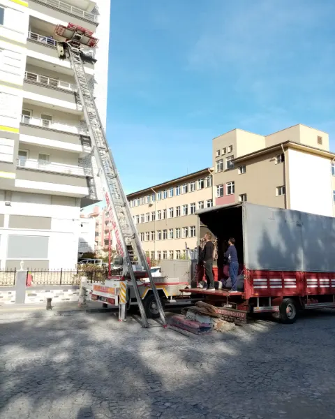Asansörlü Taşıma — Samsun Nakliyat 55